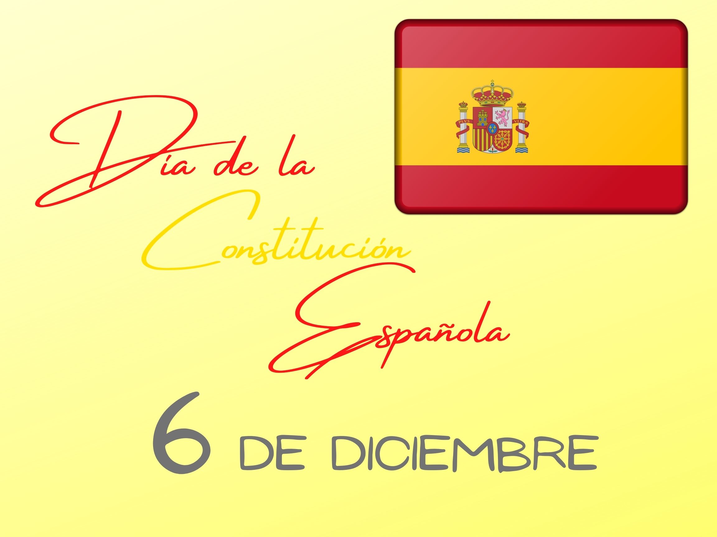 Hoy, 6 de Diciembre, conmemoramos el día de la Constitución Española.  Nuestra Constitución se convirtió en el pilar de nuestros derechos y  libertades. Feliz día de la Constitución . - Información de Totana