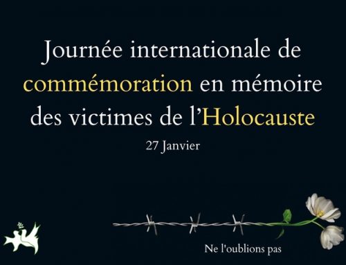 Journée Internationale de Commémoration en Mémoire des Victimes de l’Holocauste