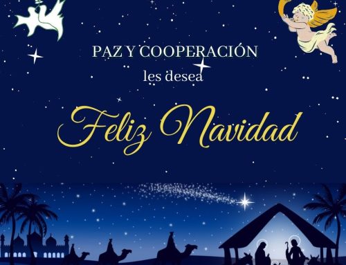 PAZ Y COOPERACIÓN LES DESEA FELIZ NAVIDAD