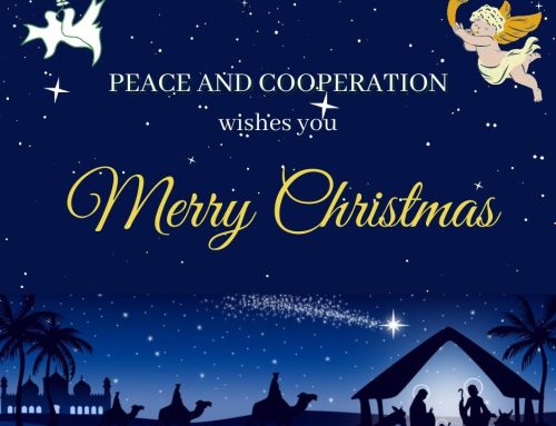 PEACE AND COOPERATION WISHES YOU MERRY CHRISTMAS
