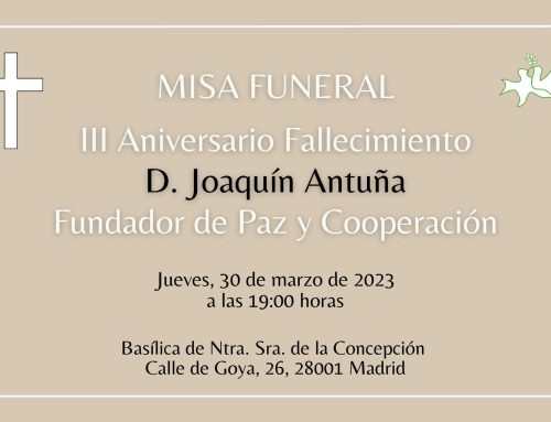 Misa Funeral III Aniversario Fallecimiento Joaquín Antuña