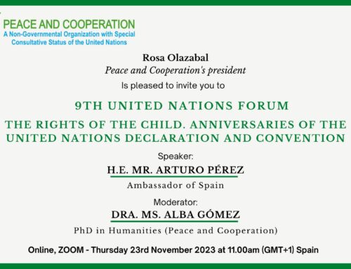 Invitation 9th United Nations Forum – The Rights of the Child. Anniversaries of the United Nations Declaration and Convention